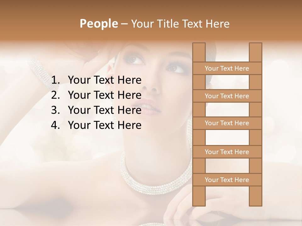 Love Pattern Happy PowerPoint Template