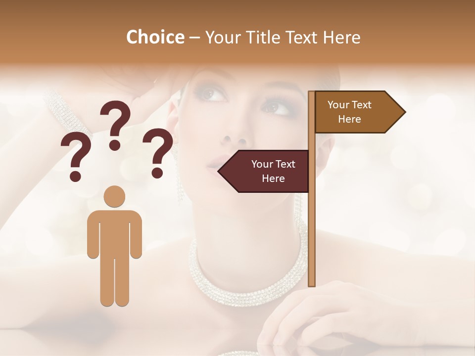 Love Pattern Happy PowerPoint Template