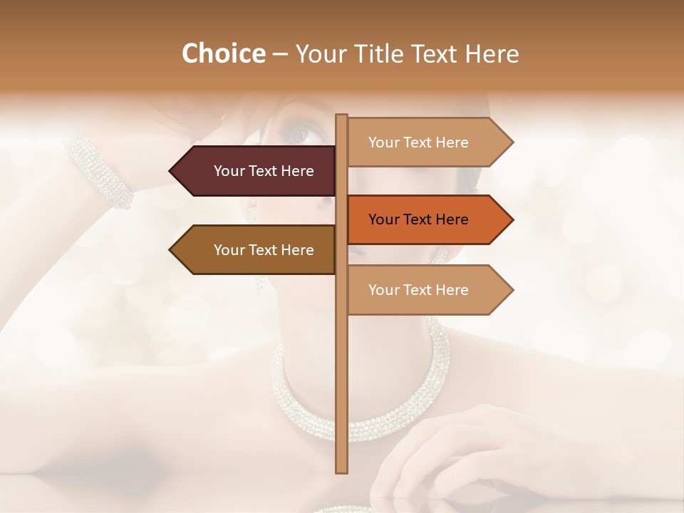 Love Pattern Happy PowerPoint Template