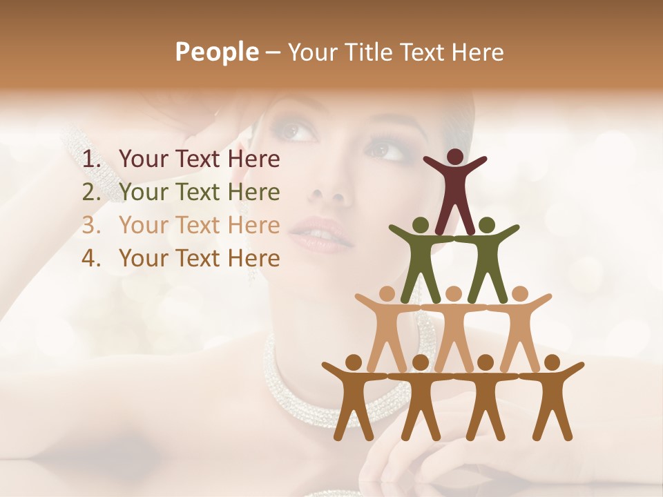 Love Pattern Happy PowerPoint Template