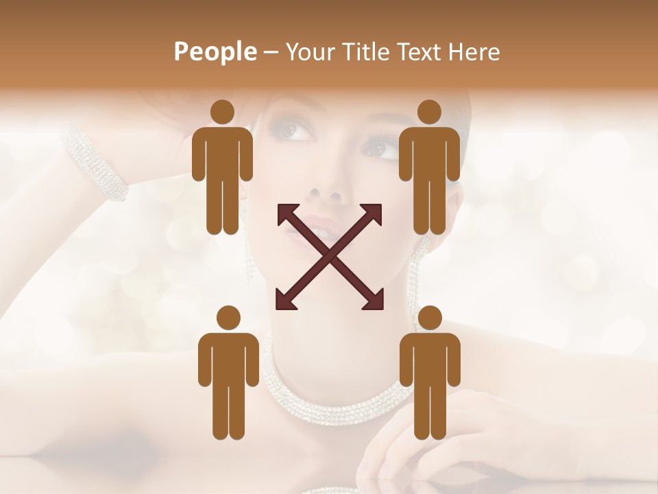 Love Pattern Happy PowerPoint Template