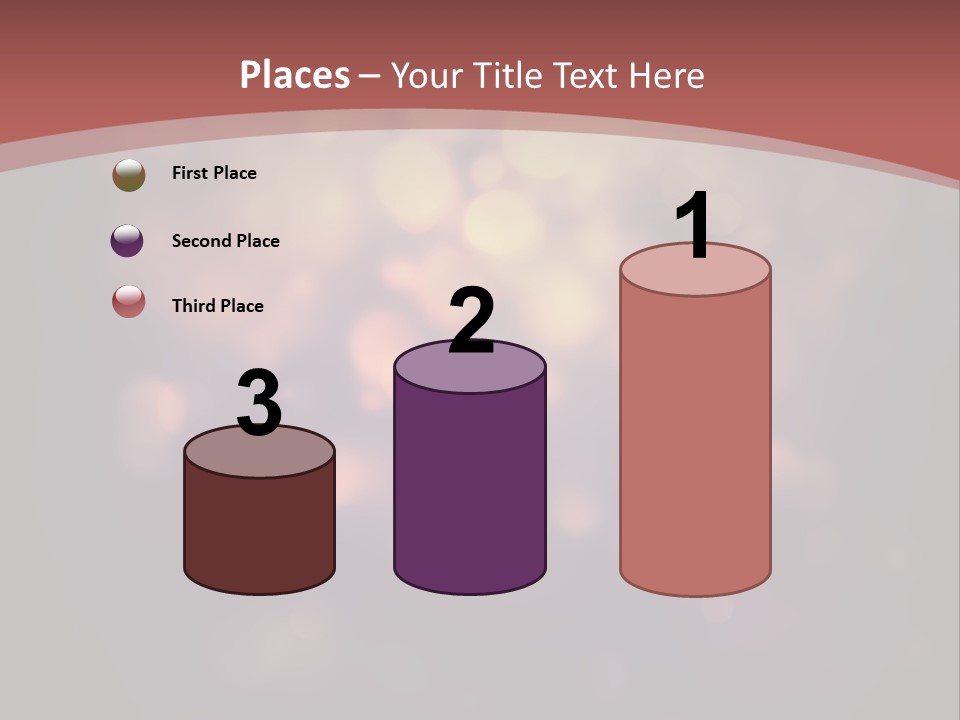 Seamless Cupcake Flower PowerPoint Template