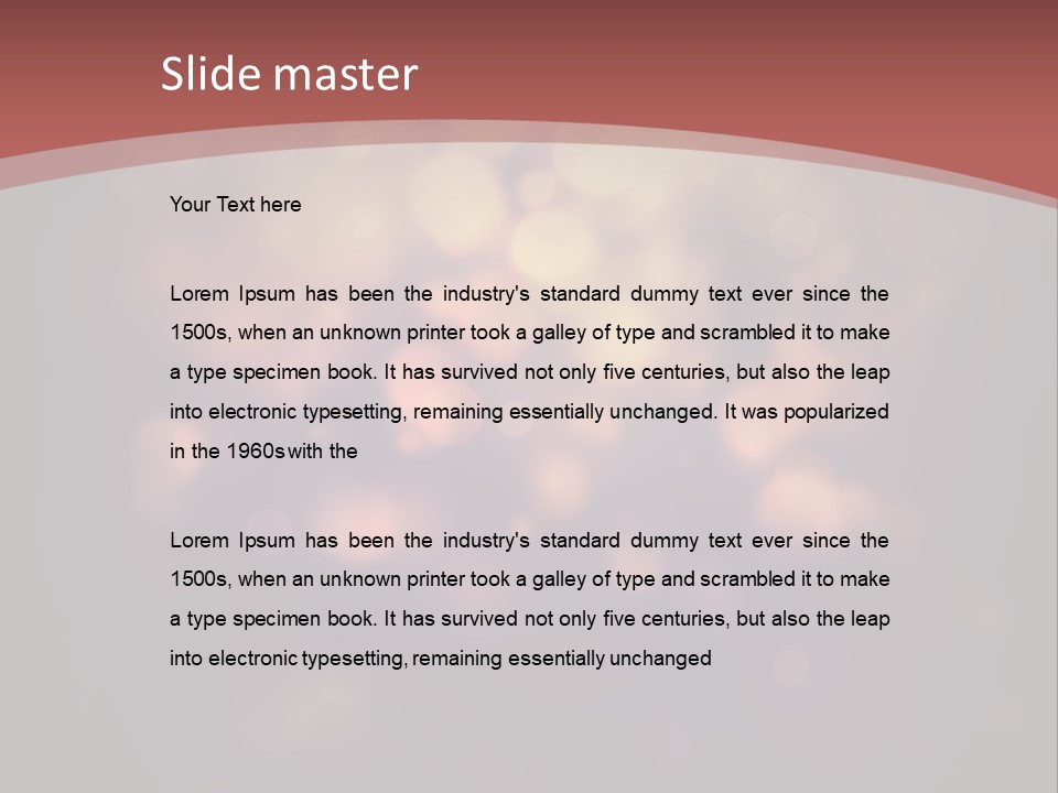 Seamless Cupcake Flower PowerPoint Template