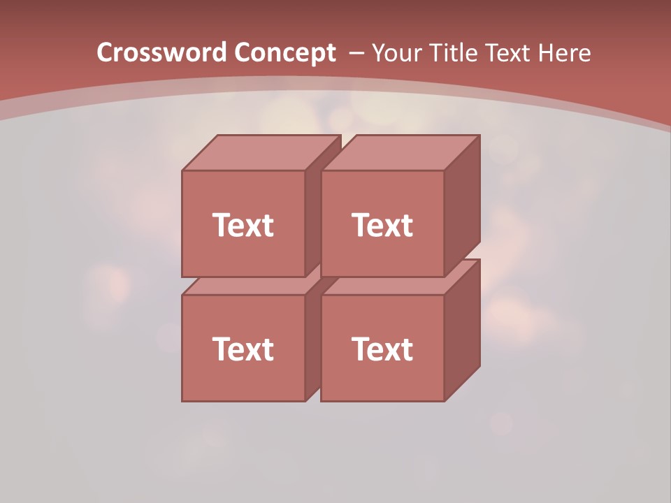 Seamless Cupcake Flower PowerPoint Template