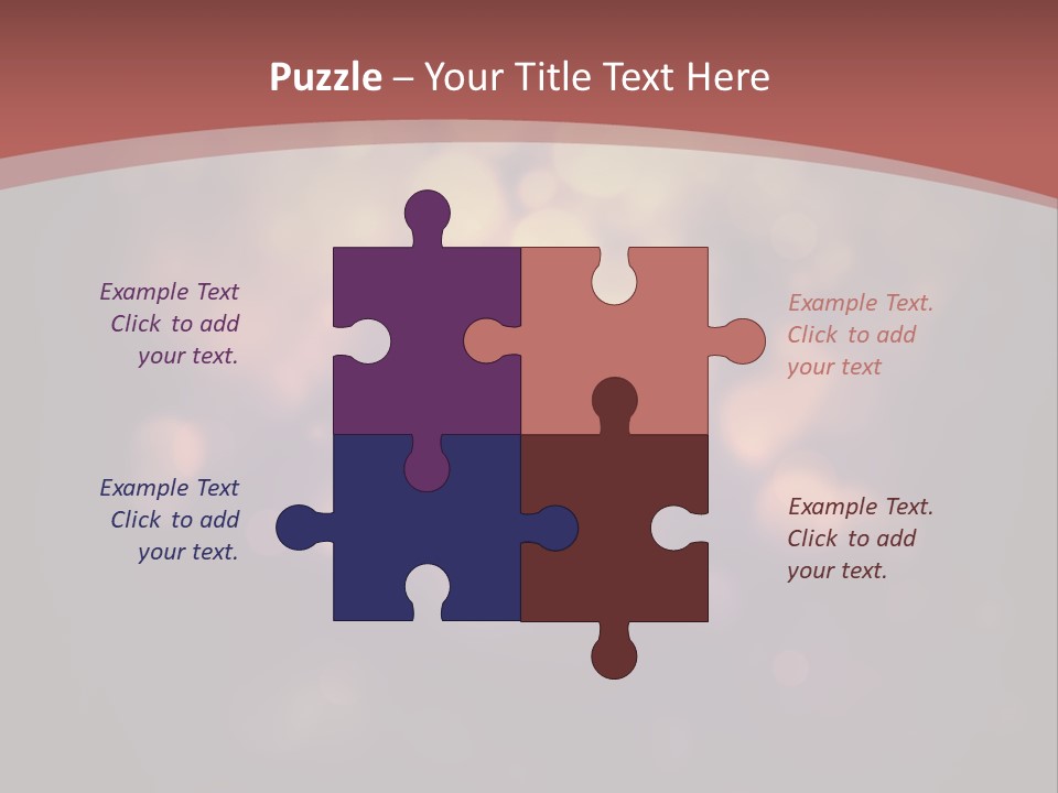 Seamless Cupcake Flower PowerPoint Template