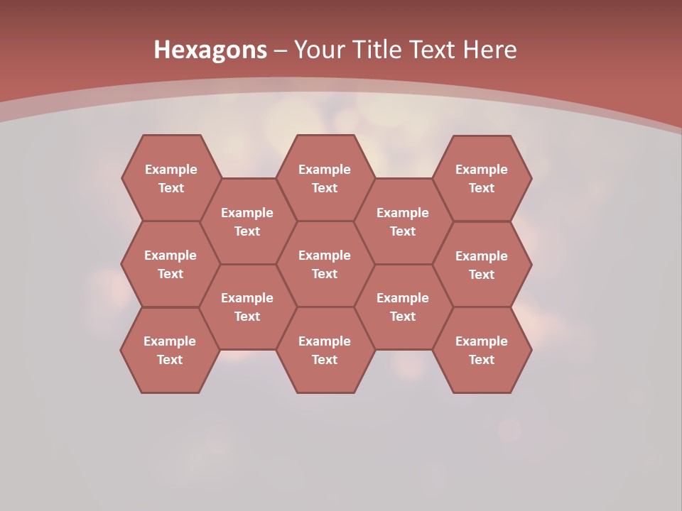 Seamless Cupcake Flower PowerPoint Template