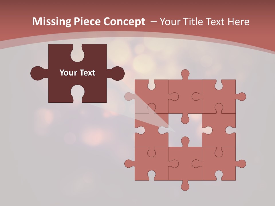 Seamless Cupcake Flower PowerPoint Template