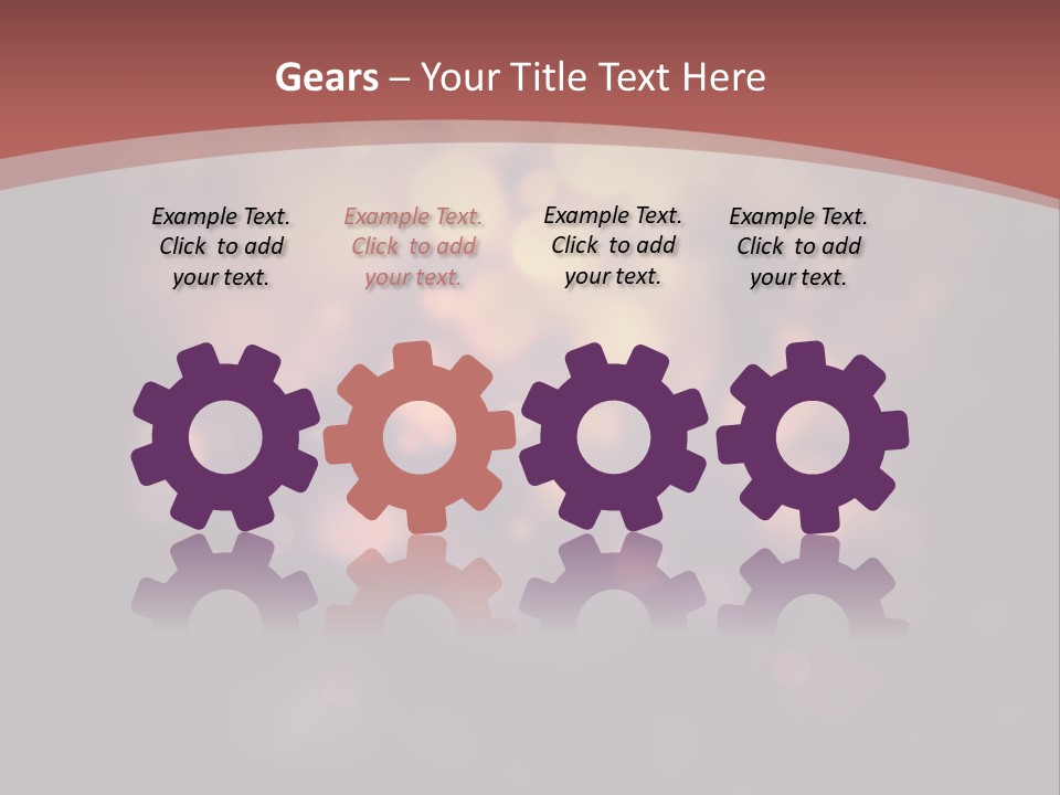 Seamless Cupcake Flower PowerPoint Template