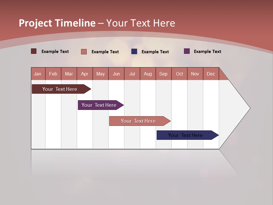Seamless Cupcake Flower PowerPoint Template