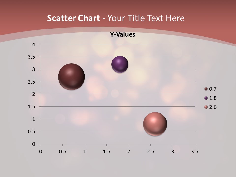 Seamless Cupcake Flower PowerPoint Template