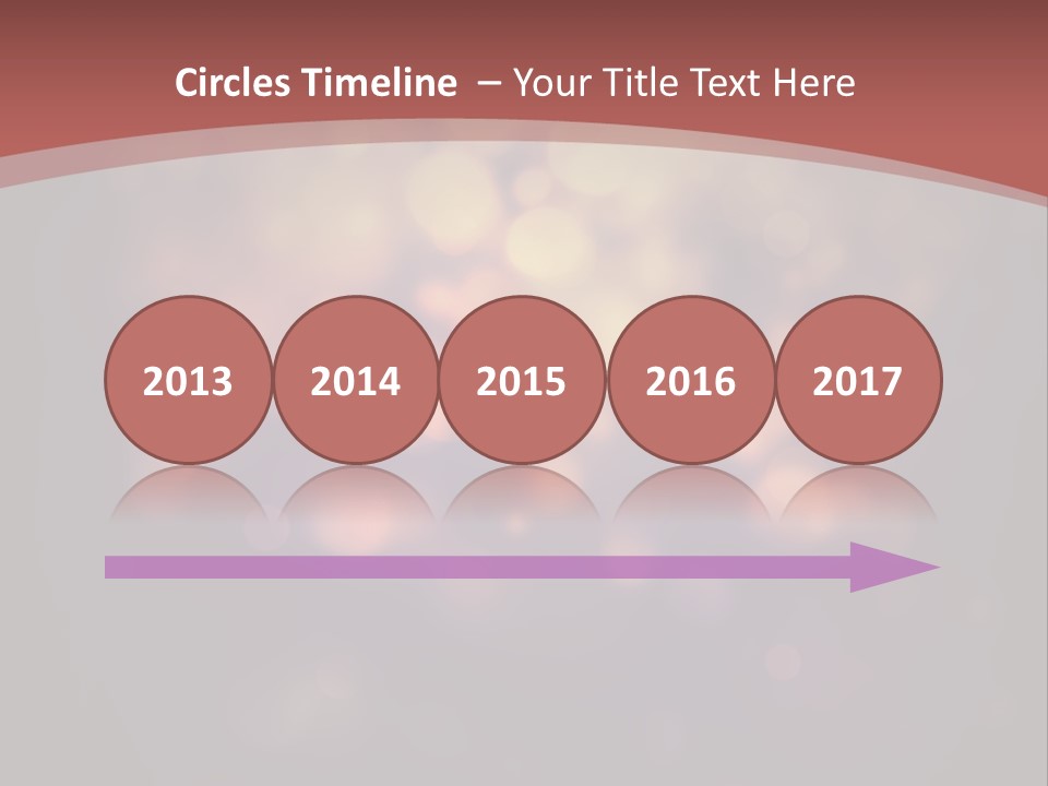 Seamless Cupcake Flower PowerPoint Template