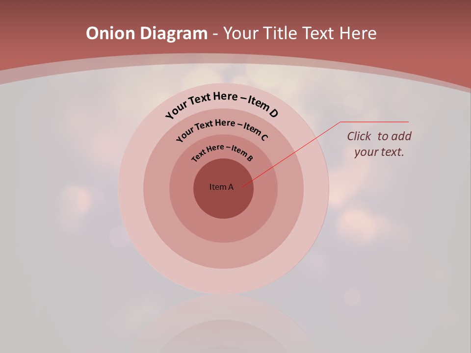Seamless Cupcake Flower PowerPoint Template