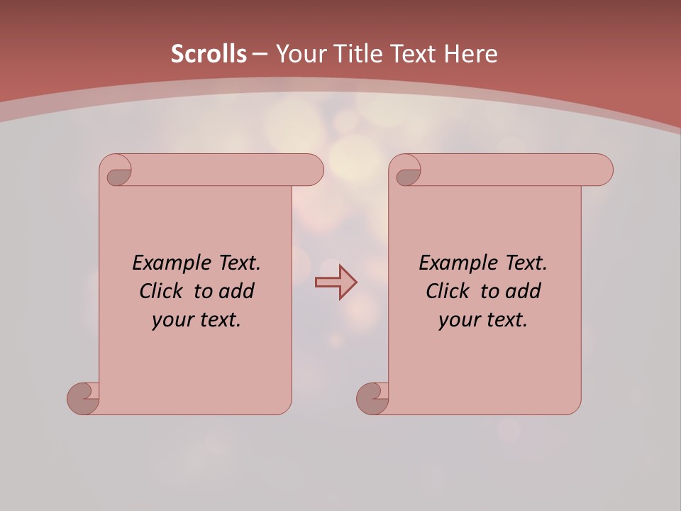 Seamless Cupcake Flower PowerPoint Template