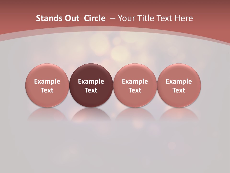 Seamless Cupcake Flower PowerPoint Template