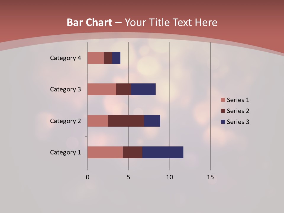 Seamless Cupcake Flower PowerPoint Template