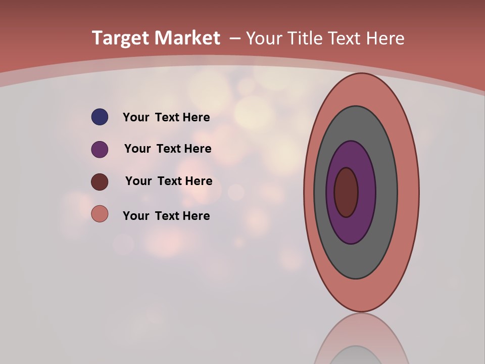 Seamless Cupcake Flower PowerPoint Template