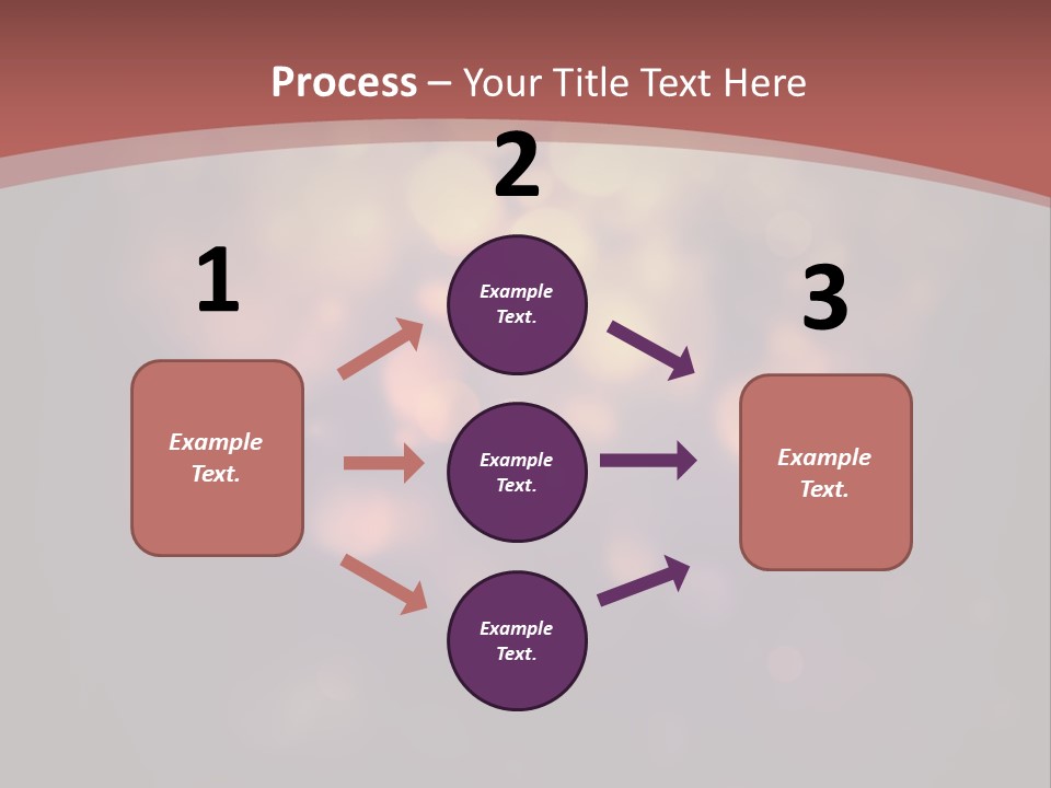 Seamless Cupcake Flower PowerPoint Template