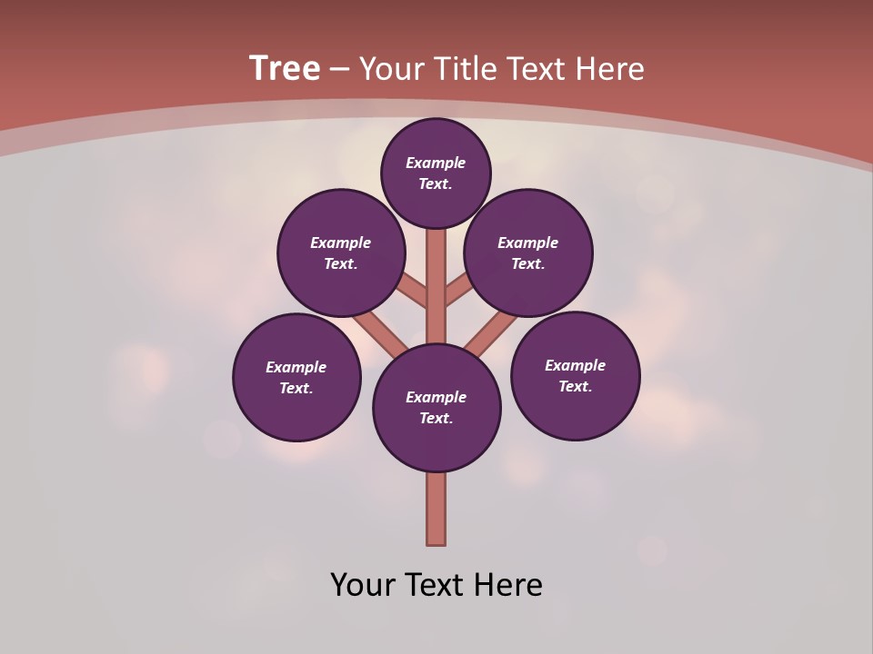 Seamless Cupcake Flower PowerPoint Template