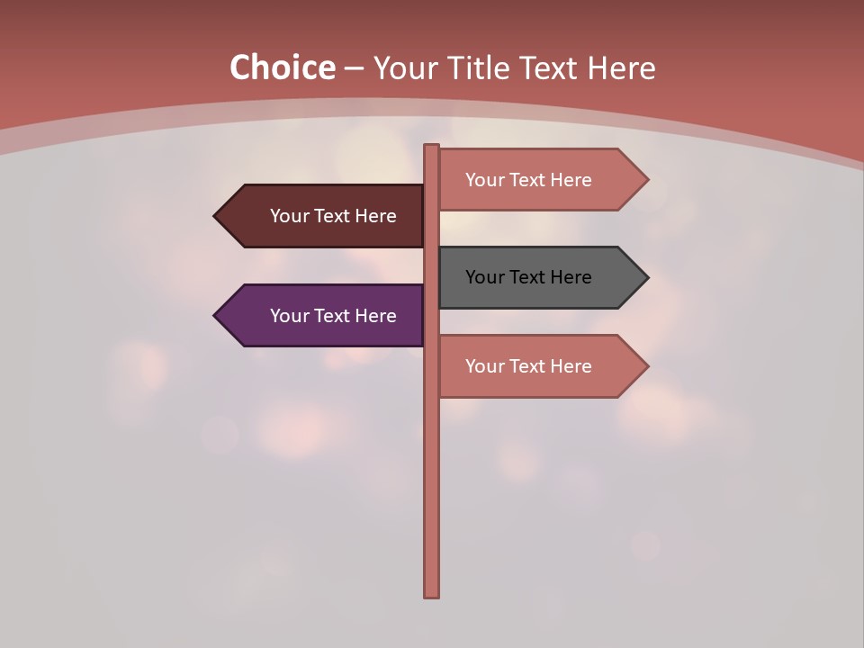 Seamless Cupcake Flower PowerPoint Template
