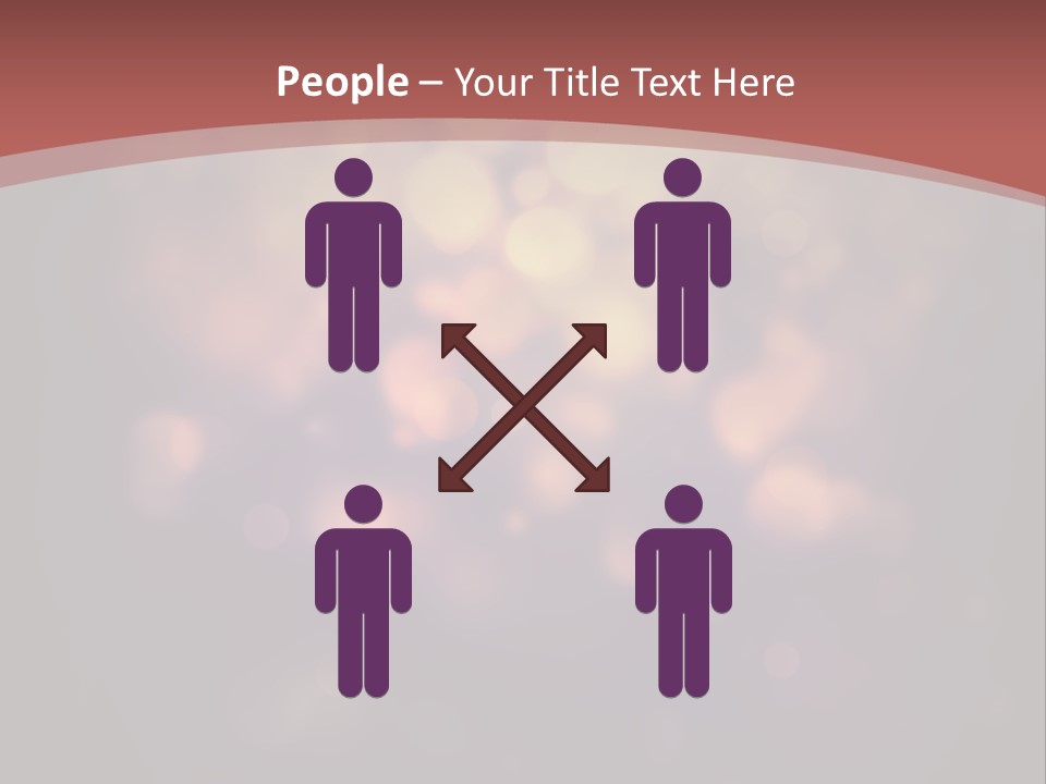 Seamless Cupcake Flower PowerPoint Template