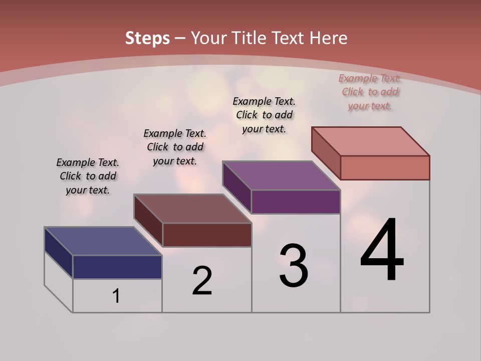 Seamless Cupcake Flower PowerPoint Template