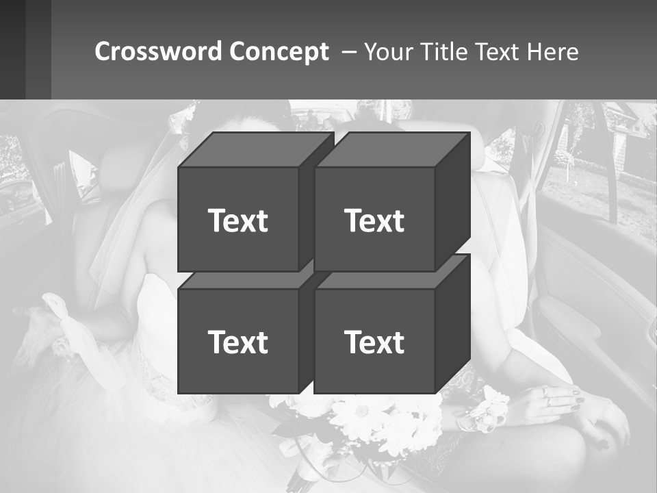 Flower Vector Shape PowerPoint Template