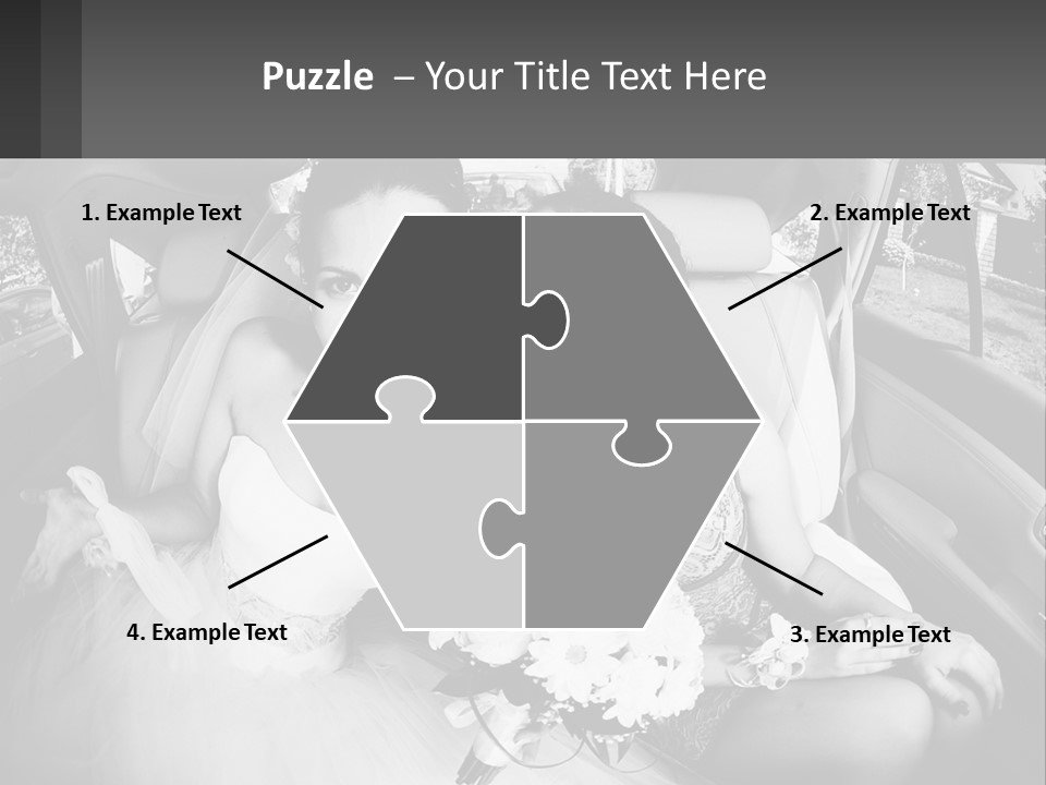 Flower Vector Shape PowerPoint Template