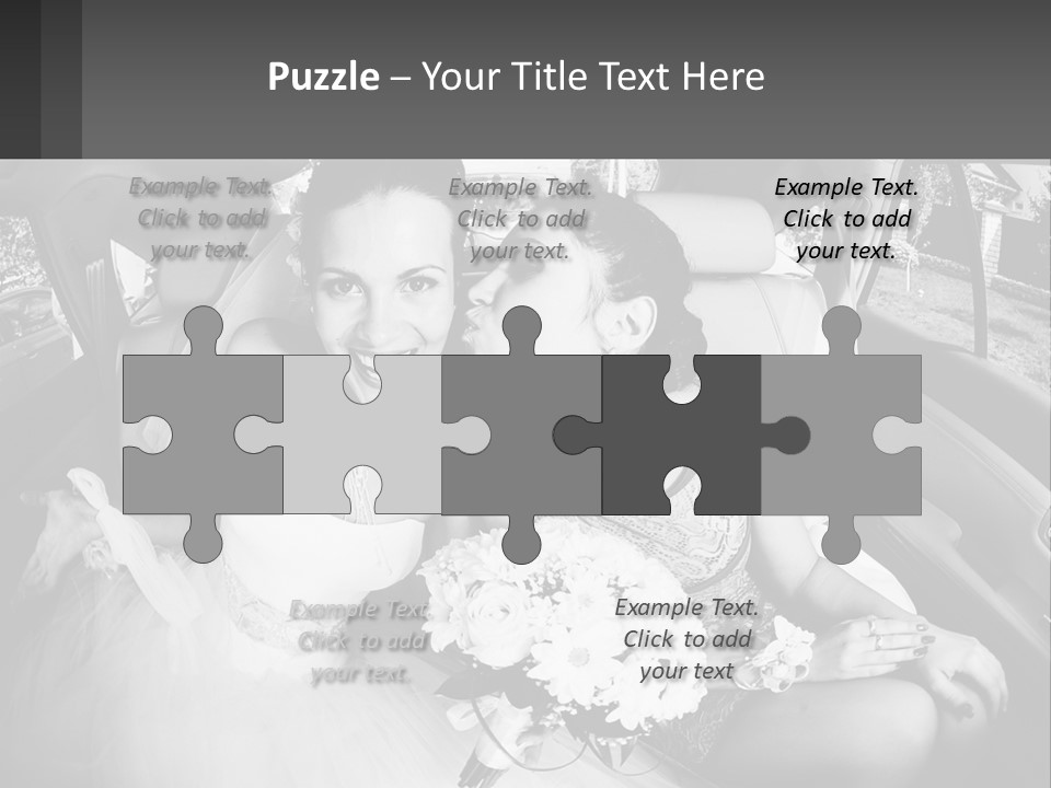 Flower Vector Shape PowerPoint Template