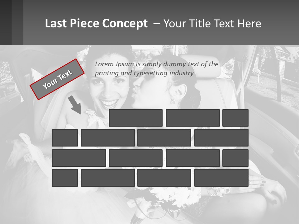 Flower Vector Shape PowerPoint Template