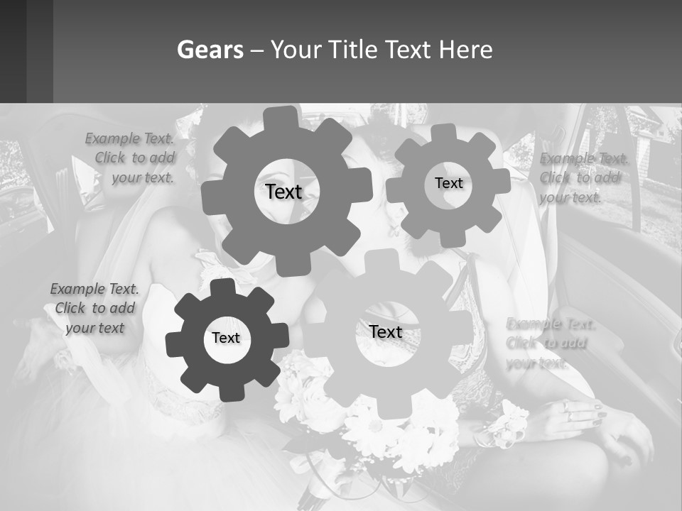 Flower Vector Shape PowerPoint Template