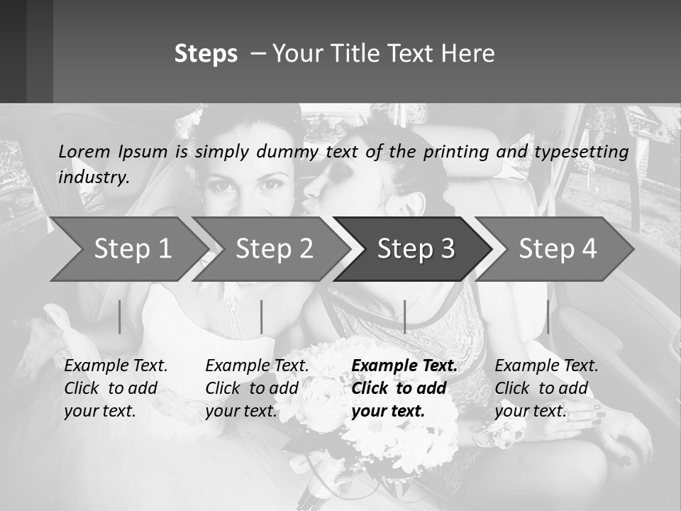Flower Vector Shape PowerPoint Template