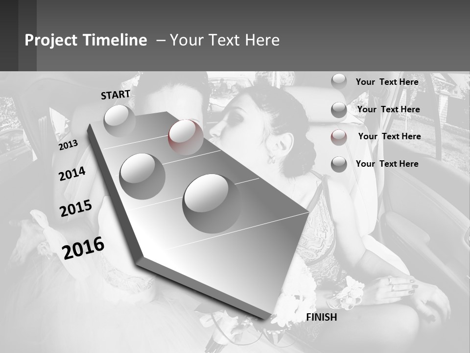 Flower Vector Shape PowerPoint Template