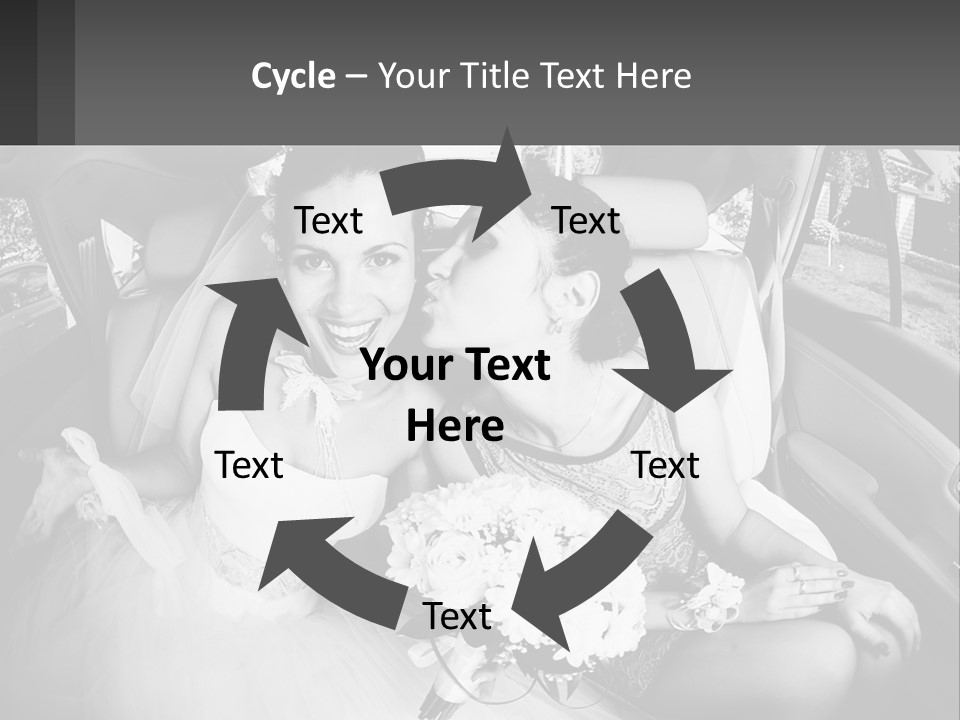 Flower Vector Shape PowerPoint Template