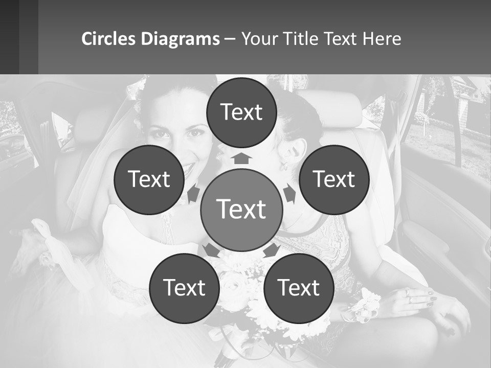 Flower Vector Shape PowerPoint Template