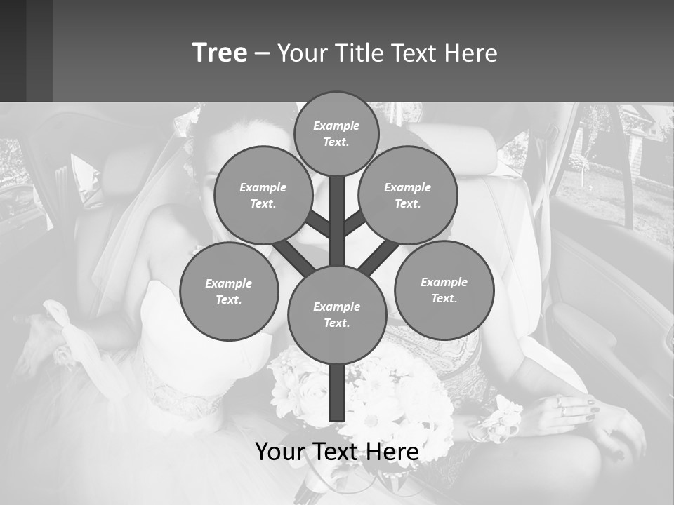 Flower Vector Shape PowerPoint Template