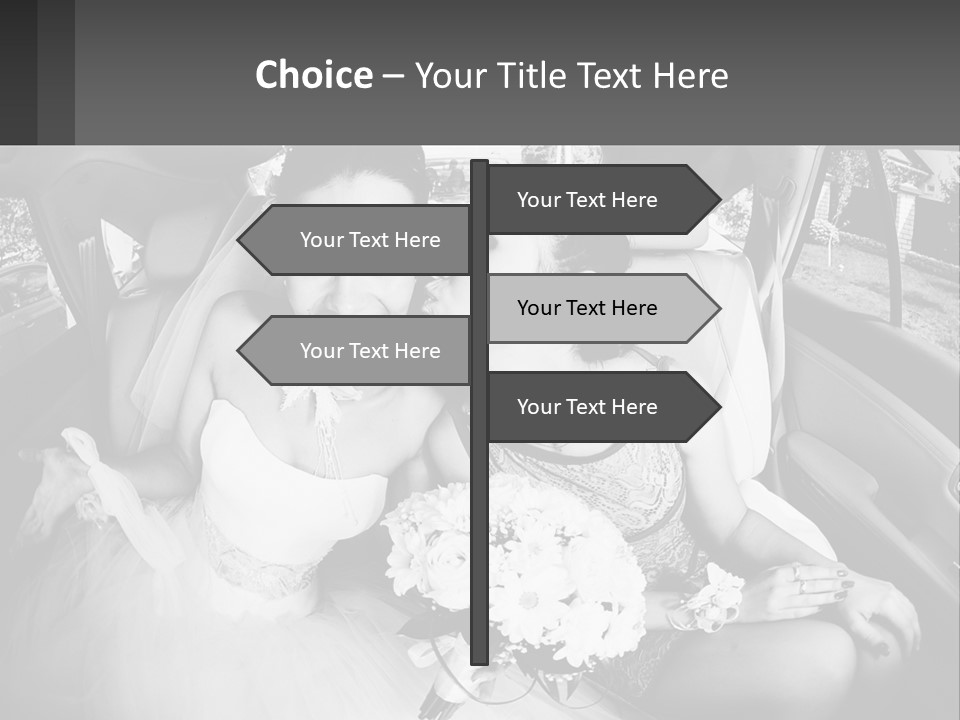 Flower Vector Shape PowerPoint Template