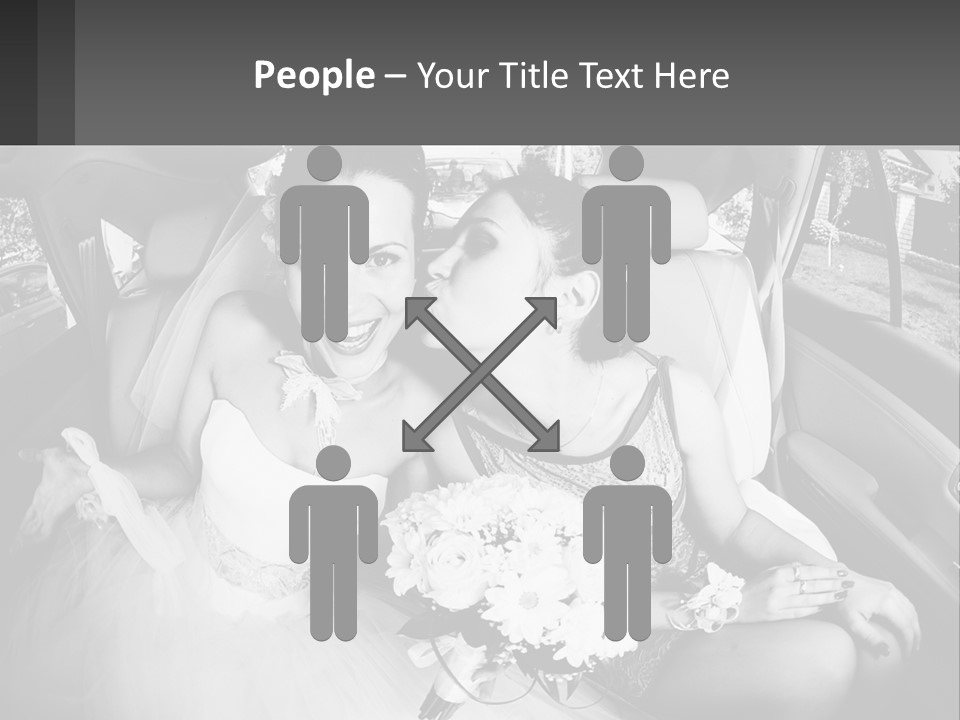 Flower Vector Shape PowerPoint Template