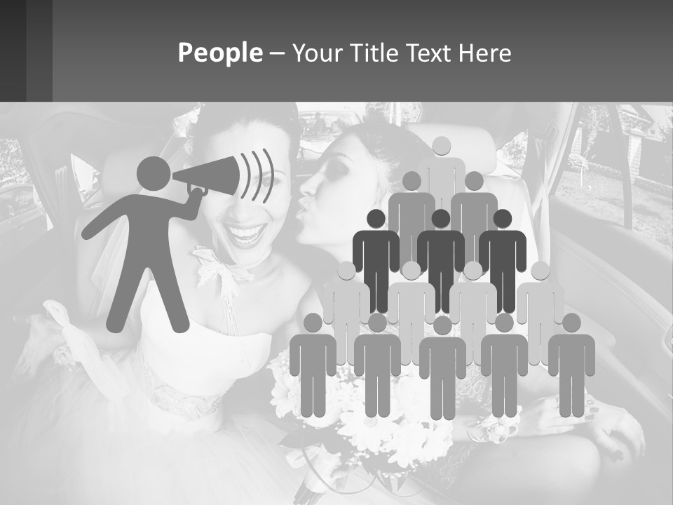 Flower Vector Shape PowerPoint Template