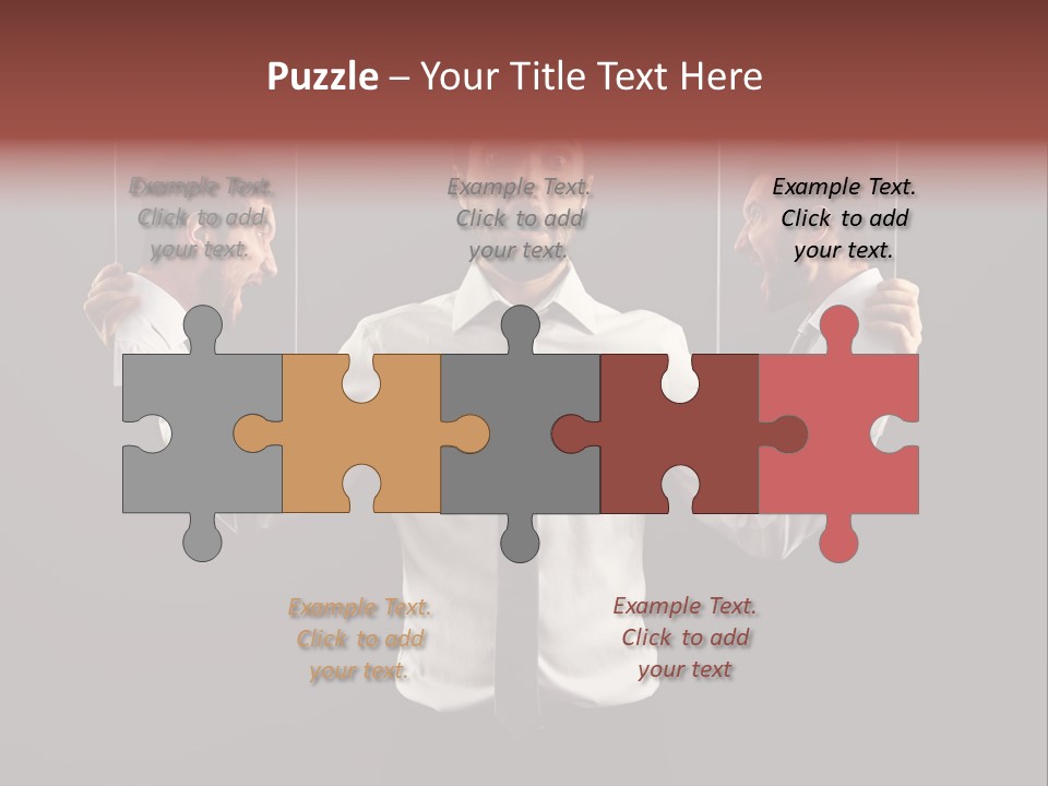 Bird Set Children PowerPoint Template