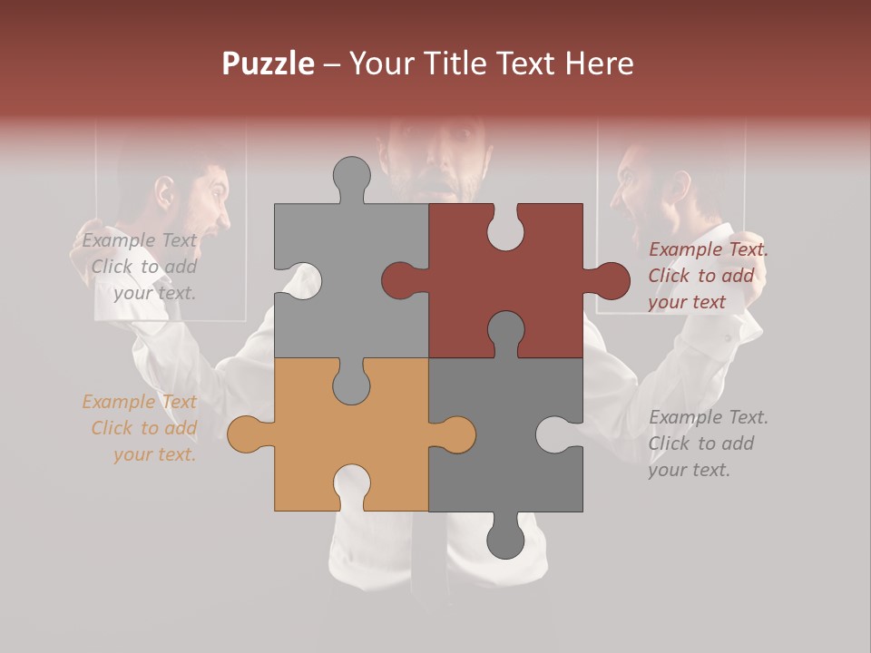 Bird Set Children PowerPoint Template