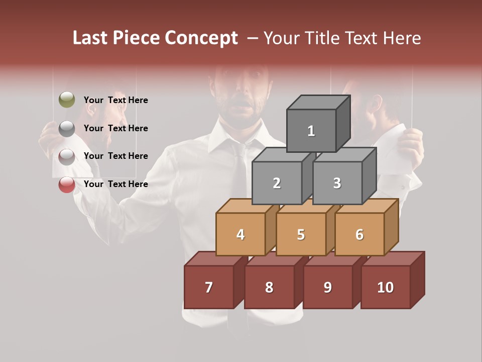 Bird Set Children PowerPoint Template