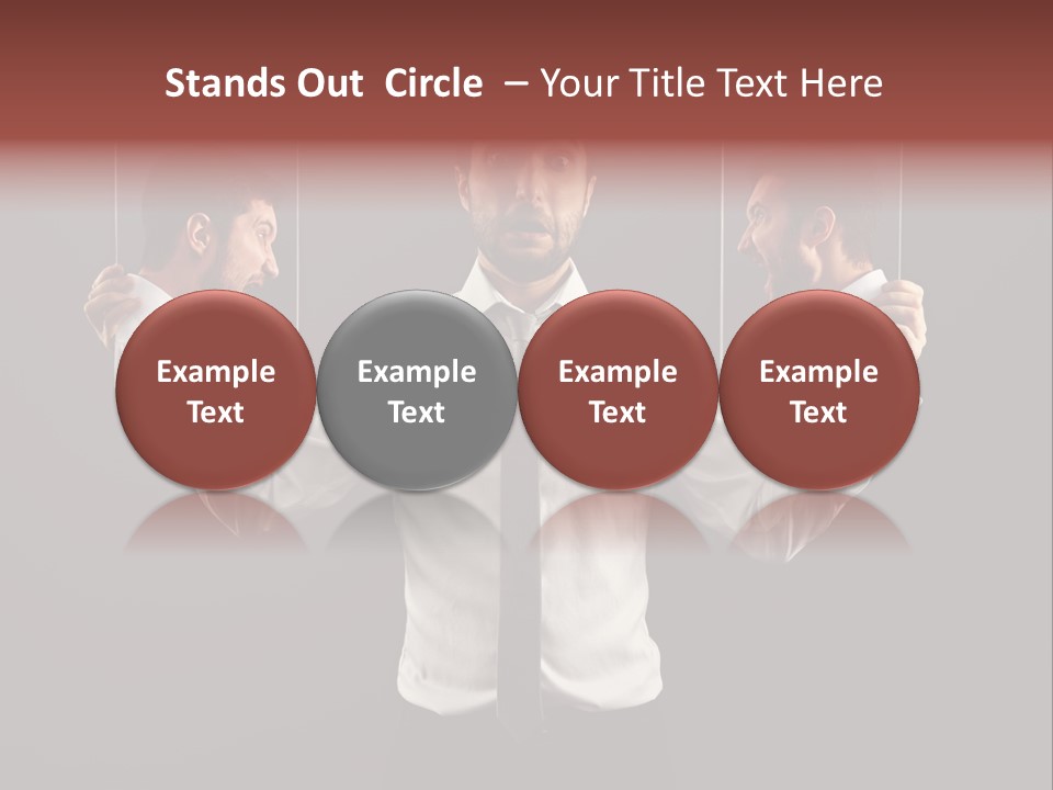 Bird Set Children PowerPoint Template