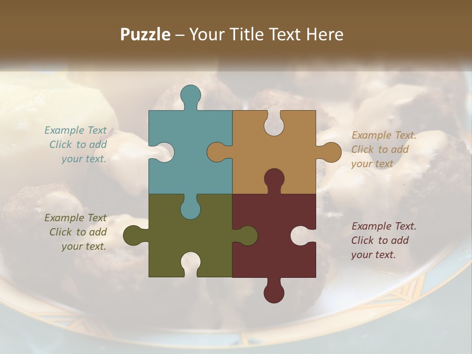 Celebration Shape Vector PowerPoint Template