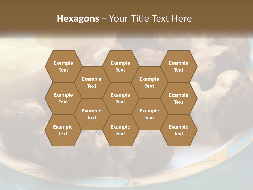 Celebration Shape Vector PowerPoint Template