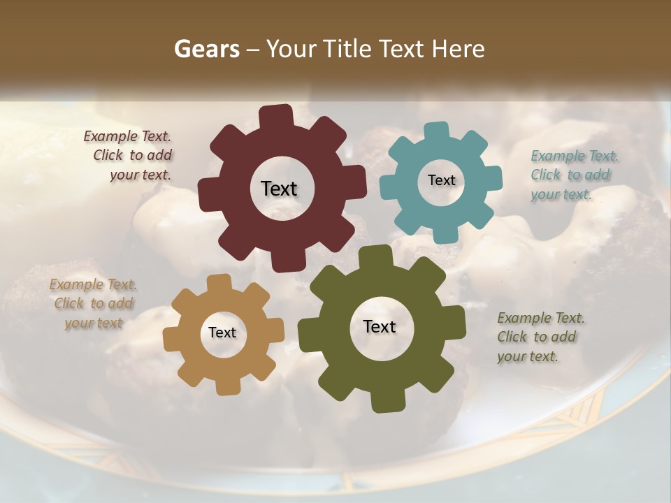 Celebration Shape Vector PowerPoint Template