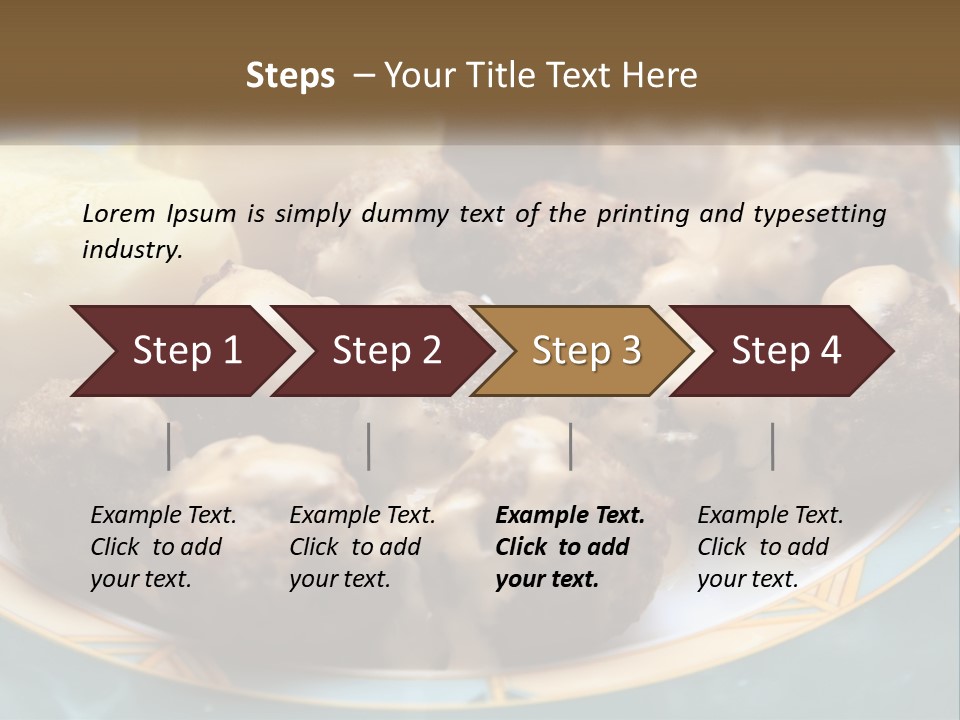 Celebration Shape Vector PowerPoint Template