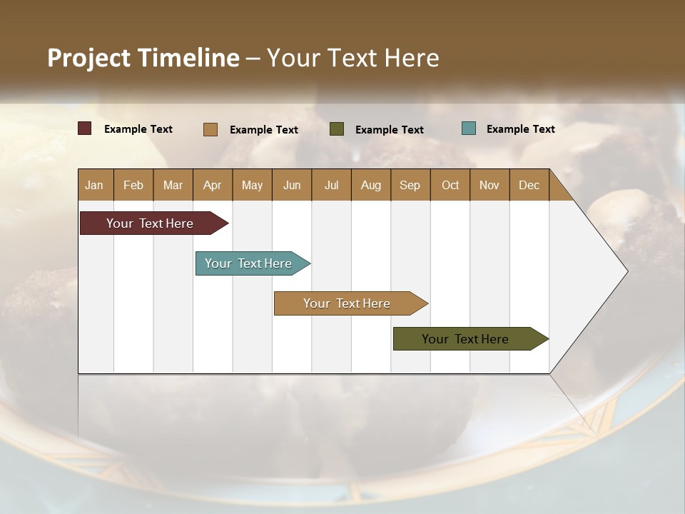 Celebration Shape Vector PowerPoint Template