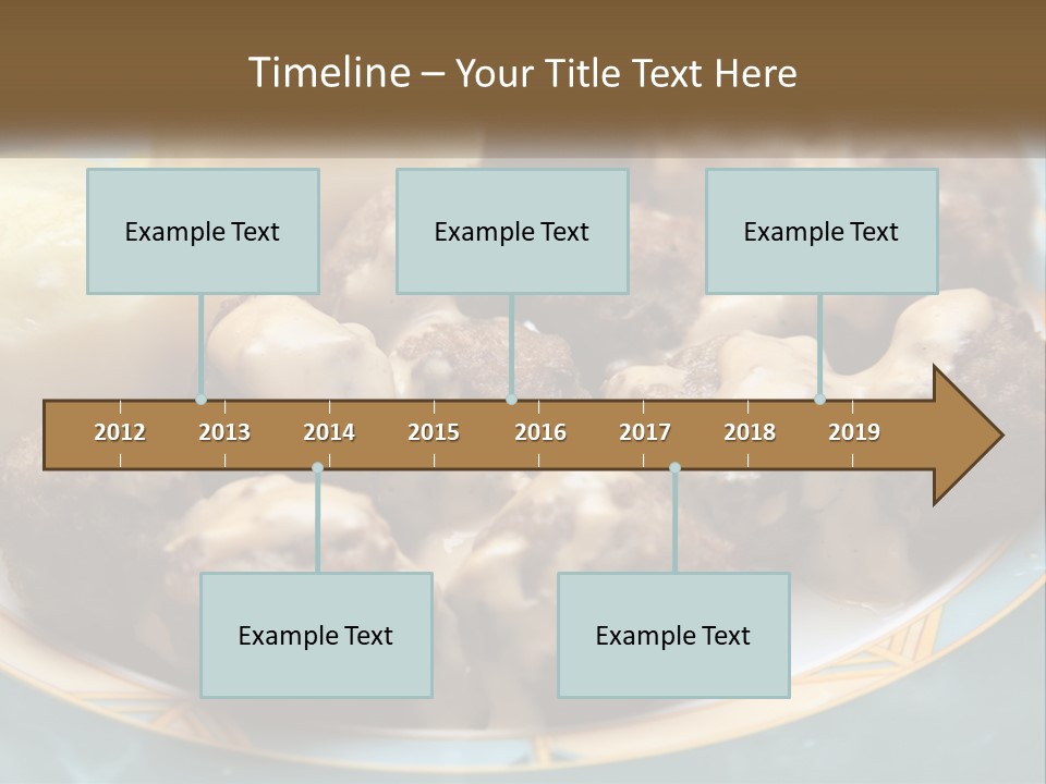 Celebration Shape Vector PowerPoint Template