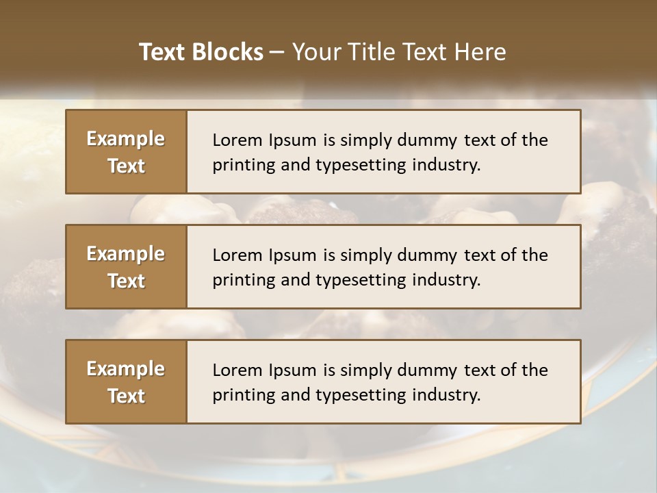 Celebration Shape Vector PowerPoint Template