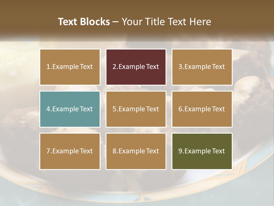 Celebration Shape Vector PowerPoint Template